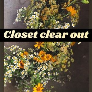 I’m getting a head start on my spring cleaning!